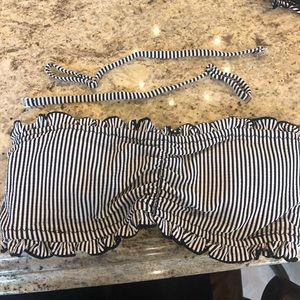 NWT Striped Bikini Sz Small